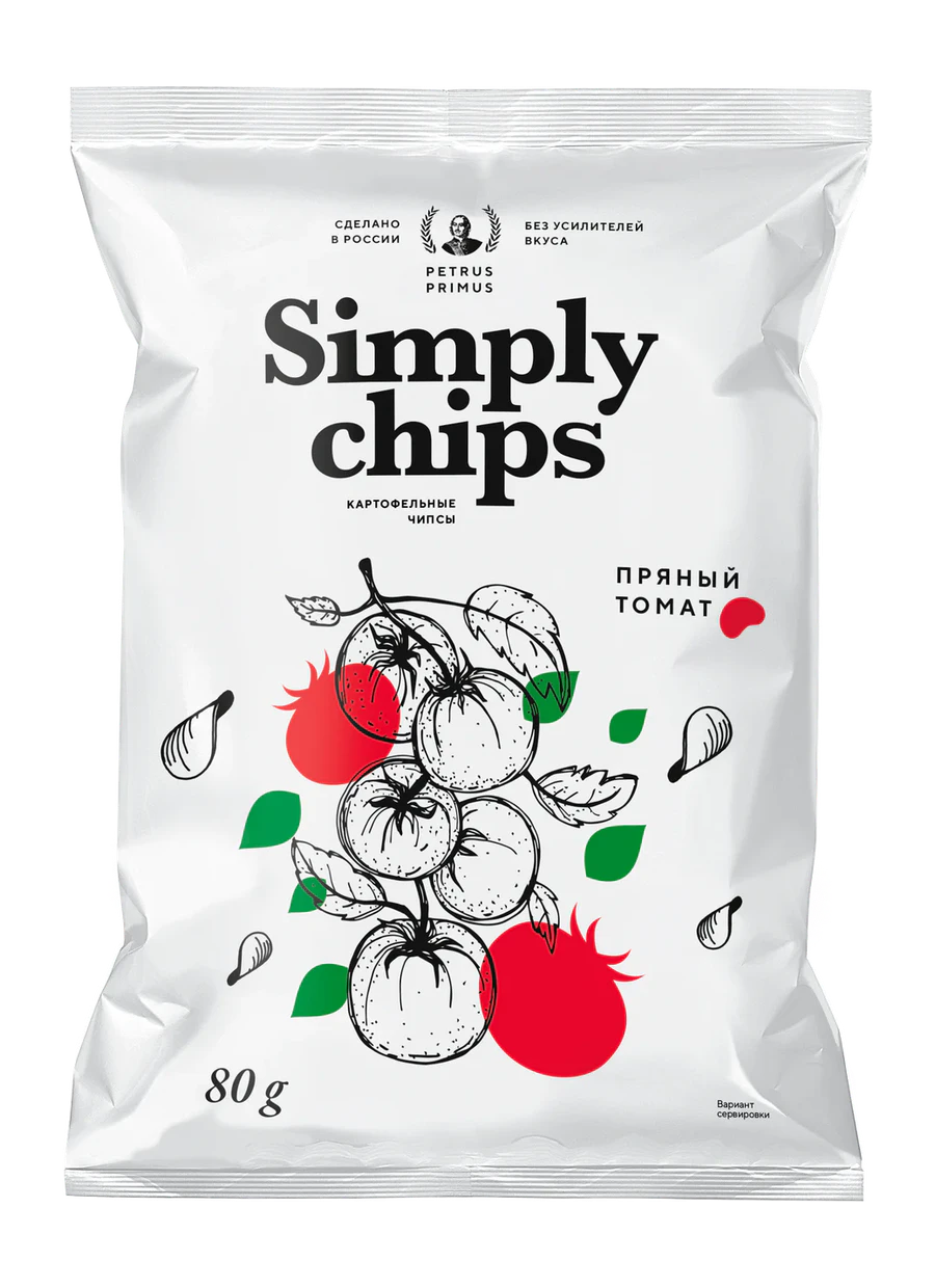 Simply chips — Пряный томат