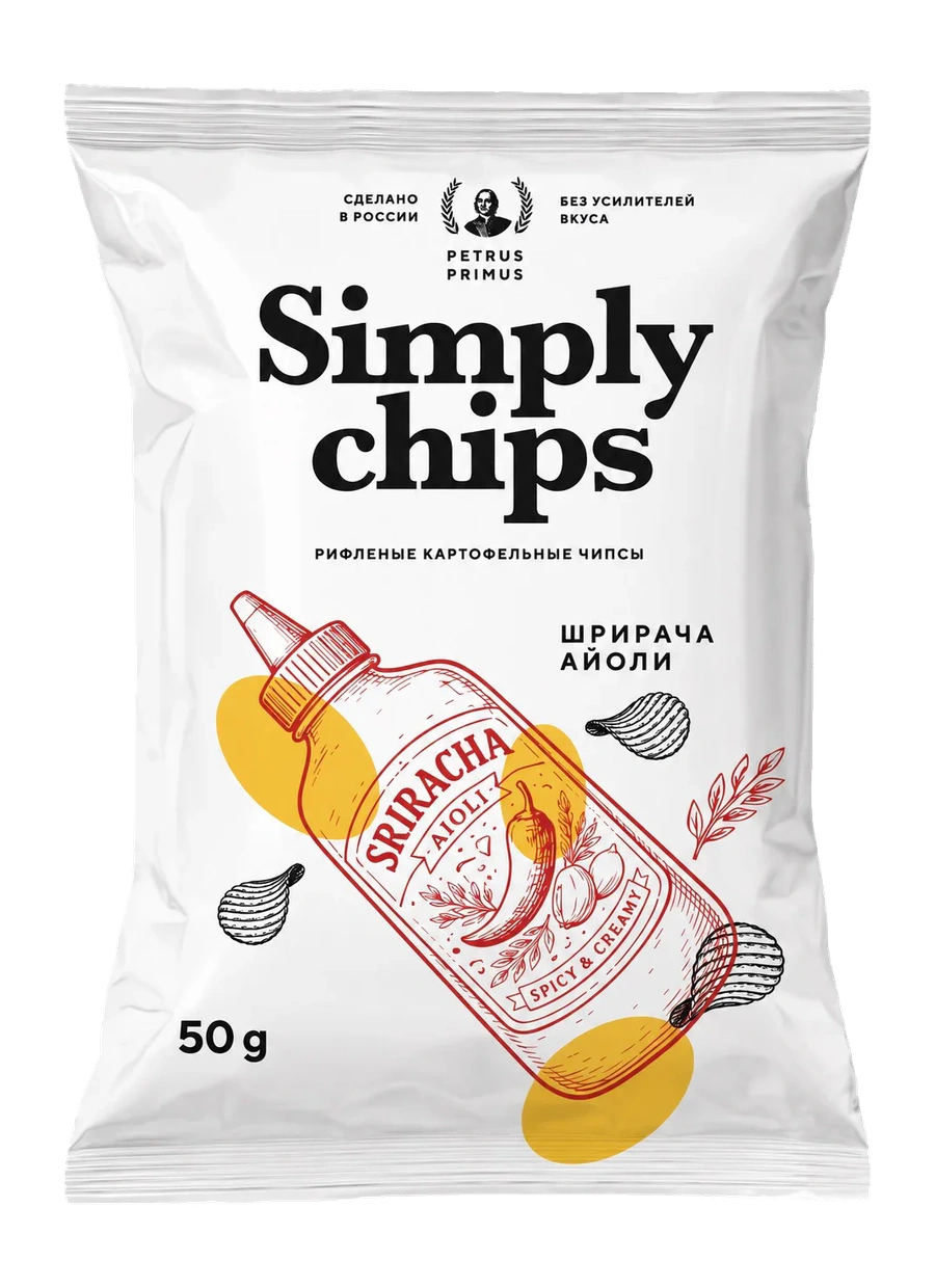 Simply chips — Шрирача айоли